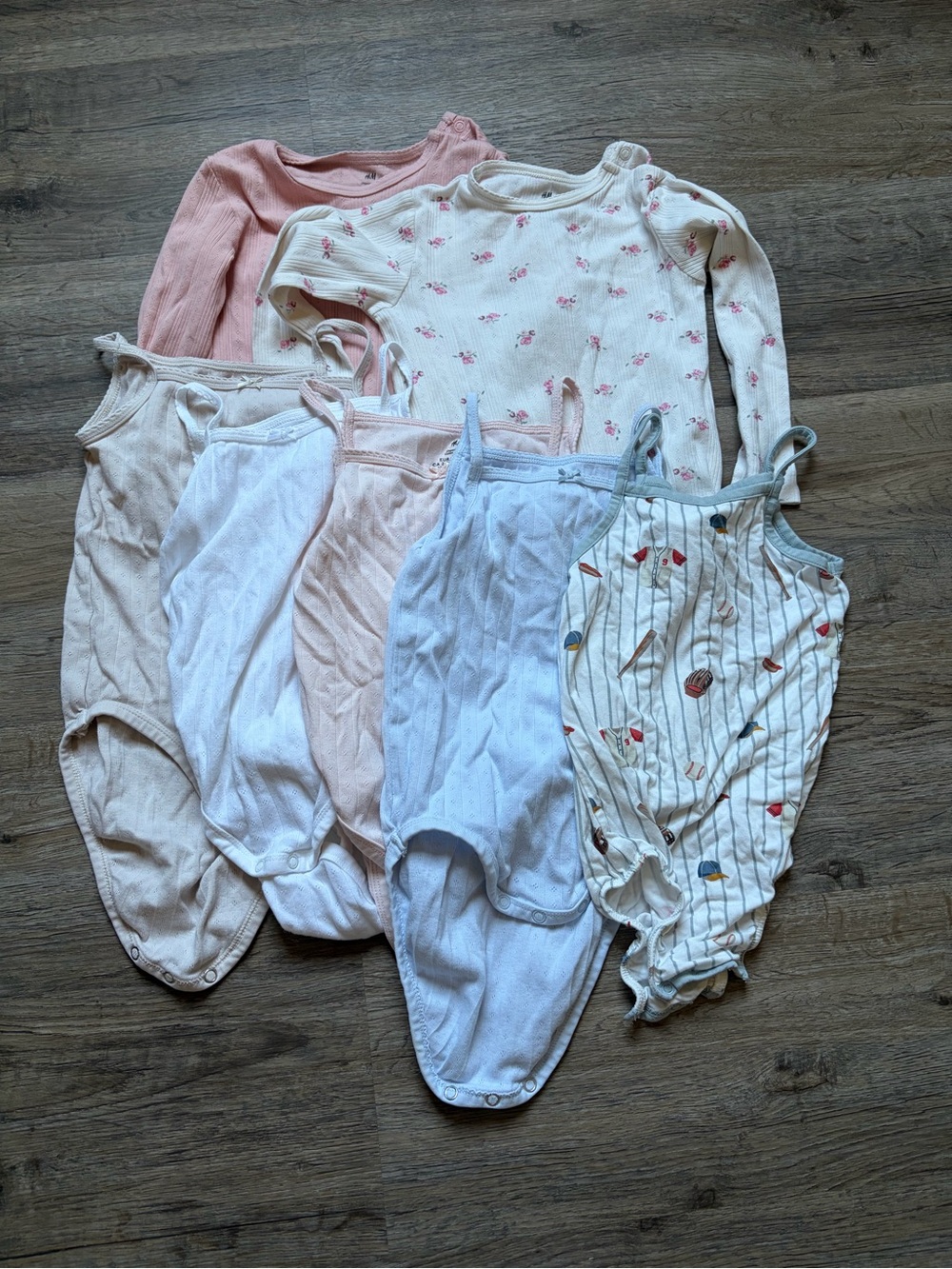 Toddler Pointelle Bodysuit/Leotard Bundle